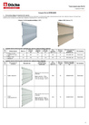Технический лист сайдинга Döcke Standard